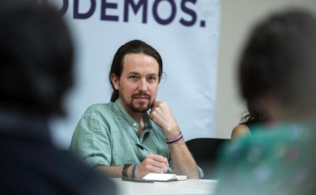 El secretario general de Podemos, Pablo Iglesias.