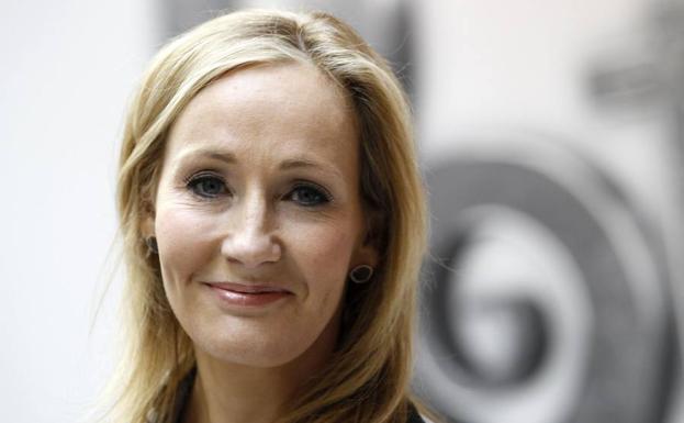 La escritora británica J.K. Rowling.