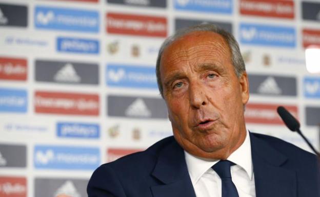 El seleccionador italiano, Giampiero Ventura.