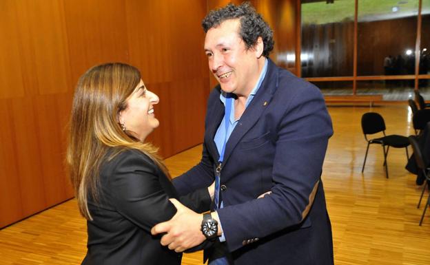 Iñigo Fernández y María José Saénz de Buruaga.