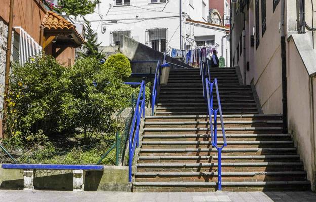 Imagen de un tramo de la zona de la Subida del Gurugú. /Sane