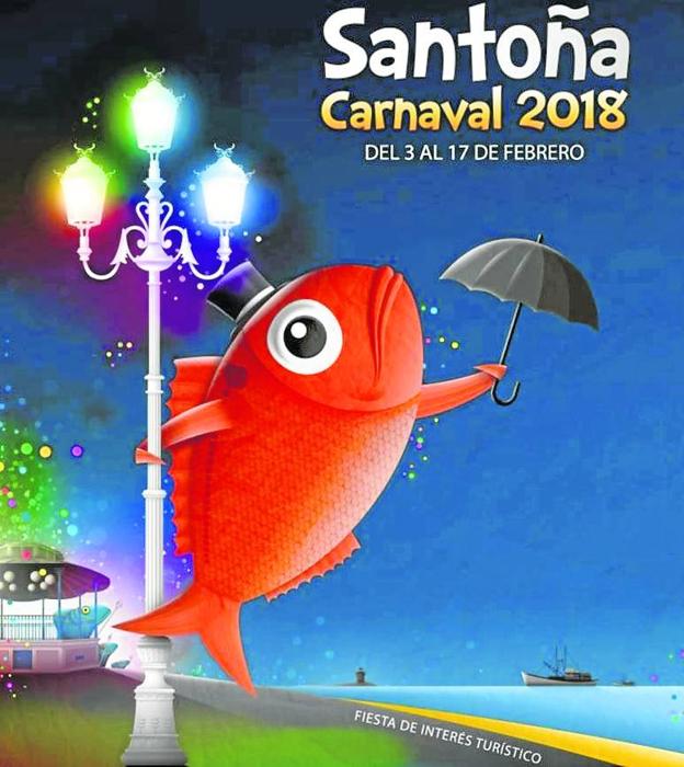 El cartel recuerda a la película ‘Cantando bajo la lluvia’. /DM .