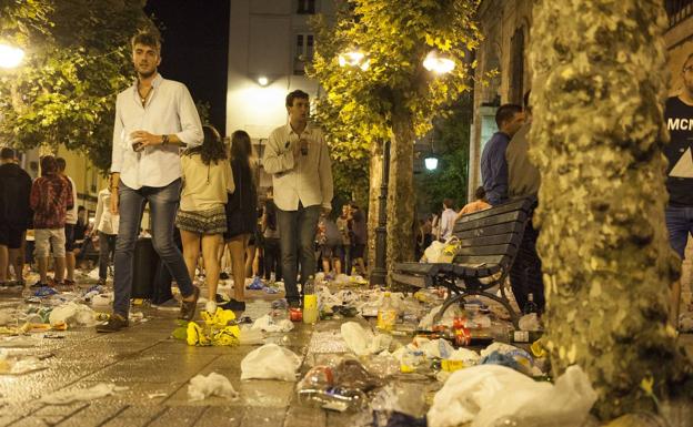 Vistas de ambiente nocturno, en Cañadío, Santander/María Gil Lastra