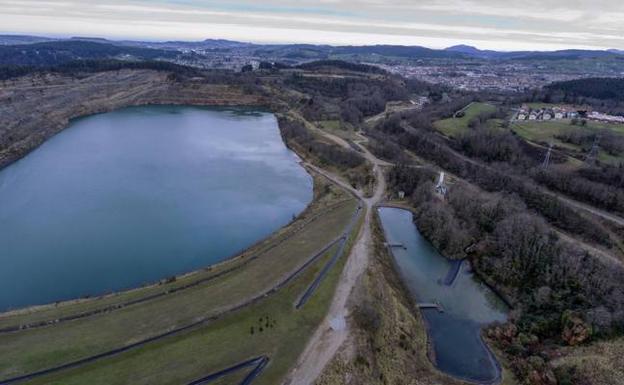 Vista de pájaro de la mina de zinc. /Javier Rosendo