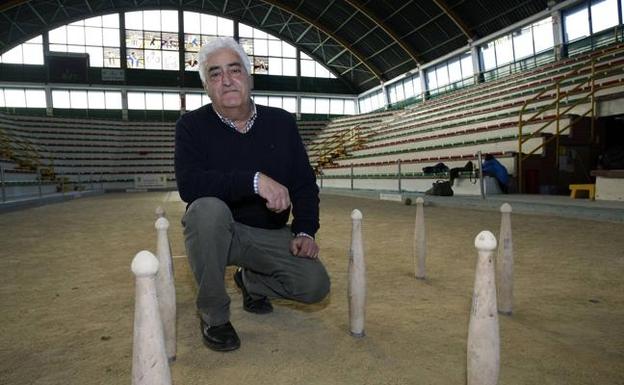 Serafín Bustamante, en la Severino Prieto. /Luis Palomeque