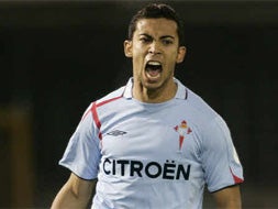 Iriney, en un partido con el Celta. / REUTERS/