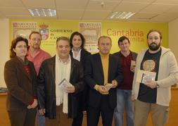 Un momento del acto de presentación del disco en la Consejería de Cultura. / SÉ QUINTANA/