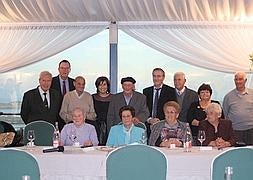 Homenaje a los mayores de Suances