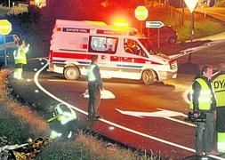 El suceso, que se produjo en la autovía A-8, en la entrada de Ontón, provocó imágenes dramáticas. / Sane/