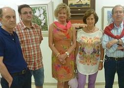 Vicente Ruiz, José Ángel Lestón, Margot Puente, Mari Cruz Galindo y José Gómez. / Sane/