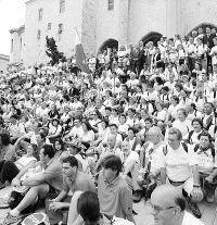Comenzó la marcha desde Santander a Santo Toribio/