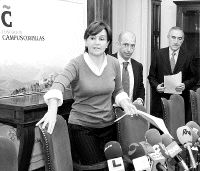 Los convenios fueron presentados ayer en público. / DM/