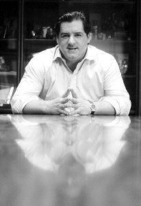 José Campos, la cara más pública del Racing. / CELEDONIO/