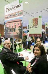 María José e Isidoro, de Valladolid, buscaban casas rurales. / D. P./