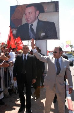 El rey de Marruecos./ LUIS DE VEGA/