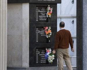 Nichos en el cementerio santanderino de Ciriego. / DM./