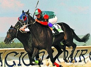 Carreras ecuestres, a las 17.00 horas./