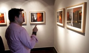 La exposición 'Street jazz', inaugurada el pasado jueves, se puede visitar en Espacio Imagen hasta el 21 de septiembre. ::
DANIEL PEDRIZA/