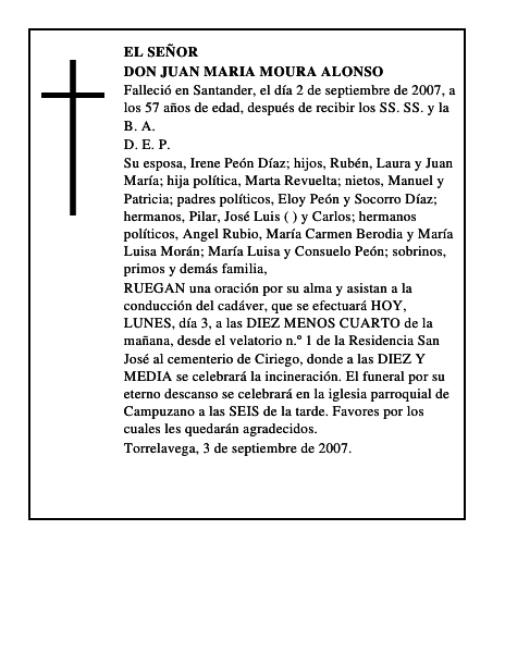 DON JUAN MARIA MOURA ALONSO
