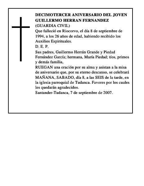 GUILLERMO HERRAN FERNANDEZ
