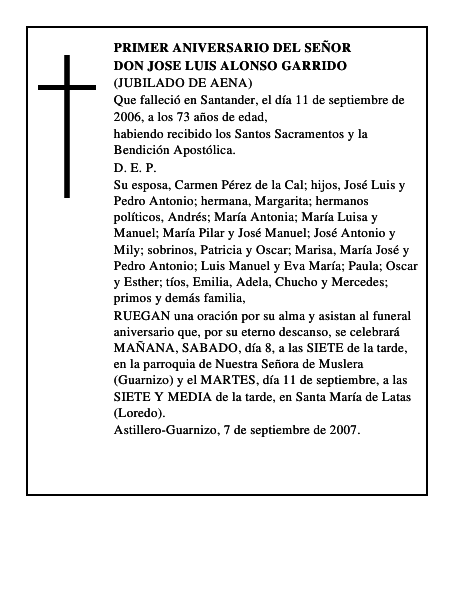 DON JOSE LUIS ALONSO GARRIDO
