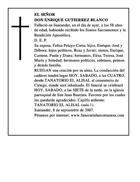 DON ENRIQUE GUTIERREZ BLANCO