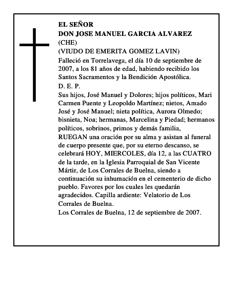 DON JOSE MANUEL GARCIA ALVAREZ