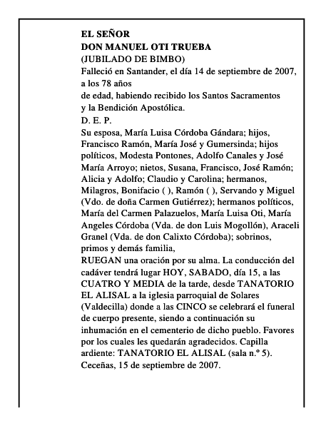 DON MANUEL OTI TRUEBA