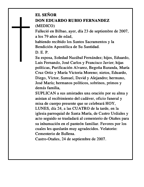 DON EDUARDO RUBIO FERNANDEZ