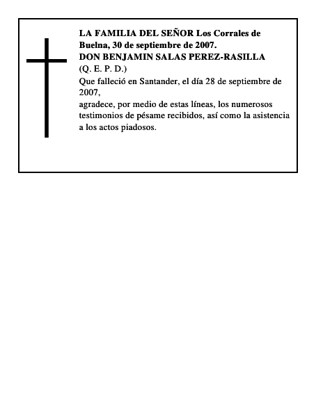 DON BENJAMIN SALAS PEREZ-RASILLA