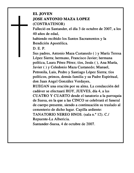 JOSE ANTONIO MAZA LOPEZ
