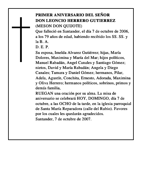 DON LEONCIO HERRERO GUTIERREZ