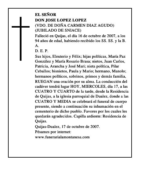DON JOSE LOPEZ LOPEZ