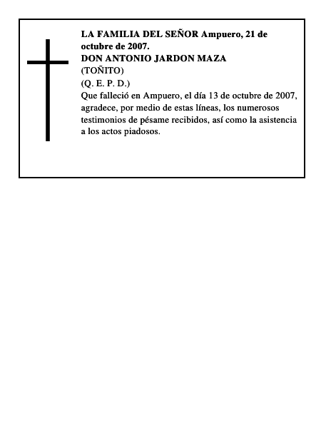 DON ANTONIO JARDON MAZA