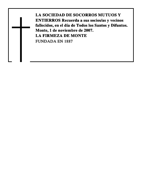 LA FIRMEZA DE MONTE