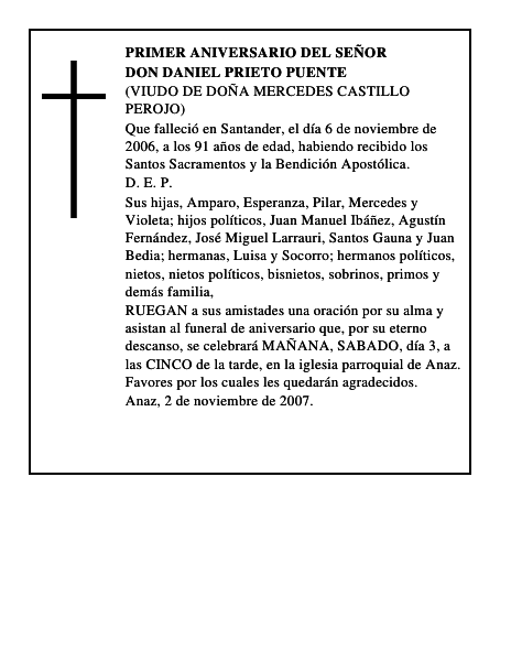 DON DANIEL PRIETO PUENTE