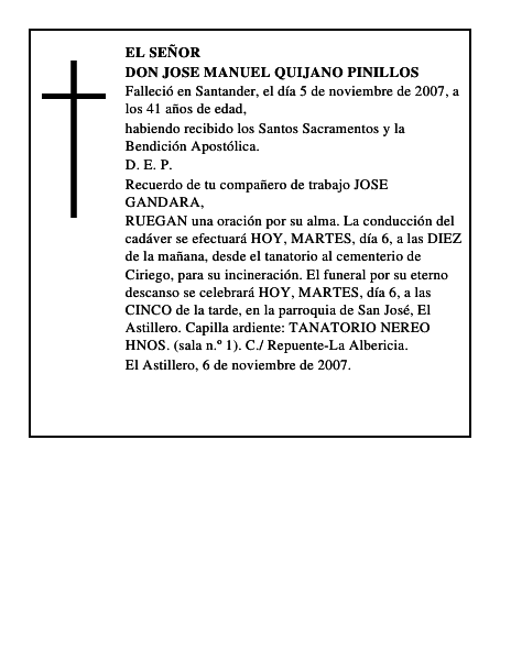 DON JOSE MANUEL QUIJANO PINILLOS