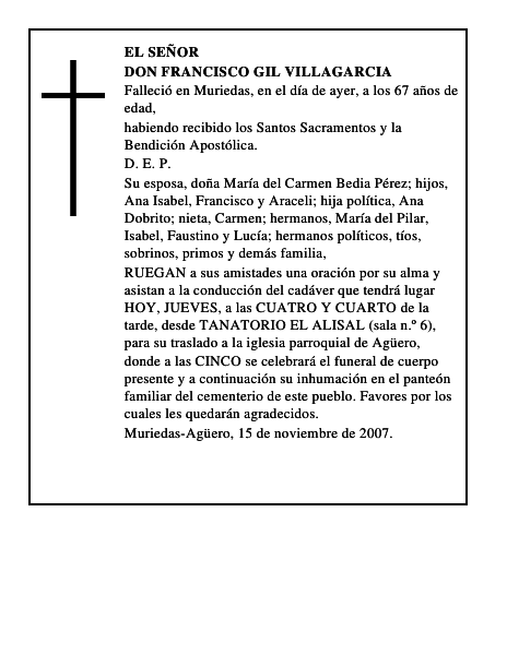 DON FRANCISCO GIL VILLAGARCIA