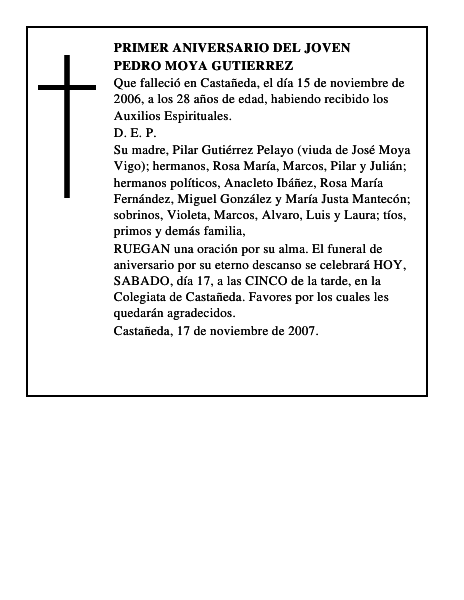PEDRO MOYA GUTIERREZ