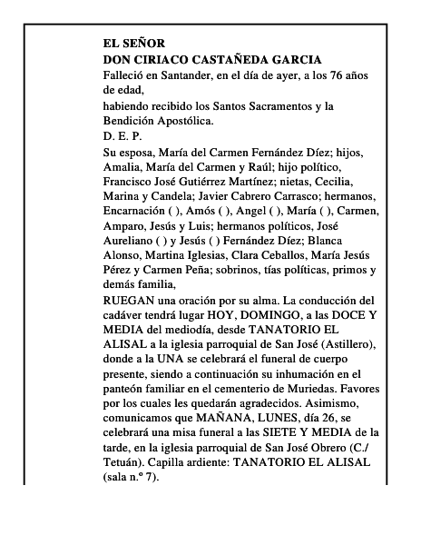 DON CIRIACO CASTAÑEDA GARCIA