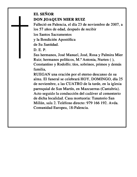 DON JOAQUIN MIER RUIZ