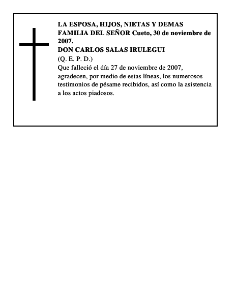 DON CARLOS SALAS IRULEGUI