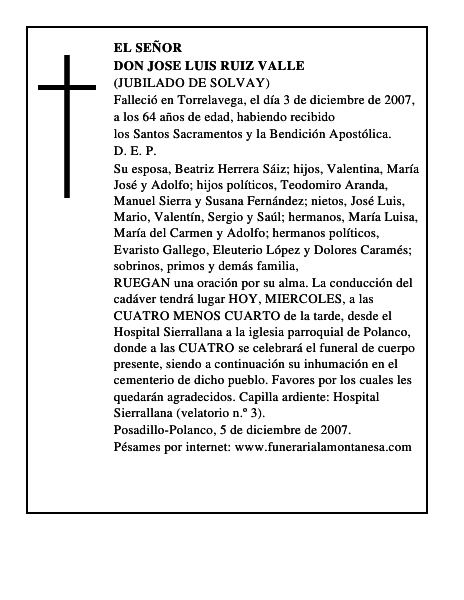 DON JOSE LUIS RUIZ VALLE