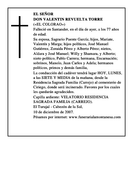 DON VALENTIN REVUELTA TORRE