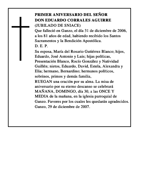 DON EDUARDO CORRALES AGUIRRE