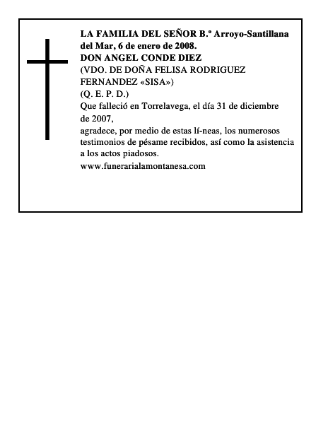 DON ANGEL CONDE DIEZ