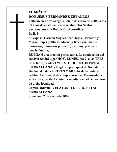 DON JESUS FERNANDEZ CEBALLOS