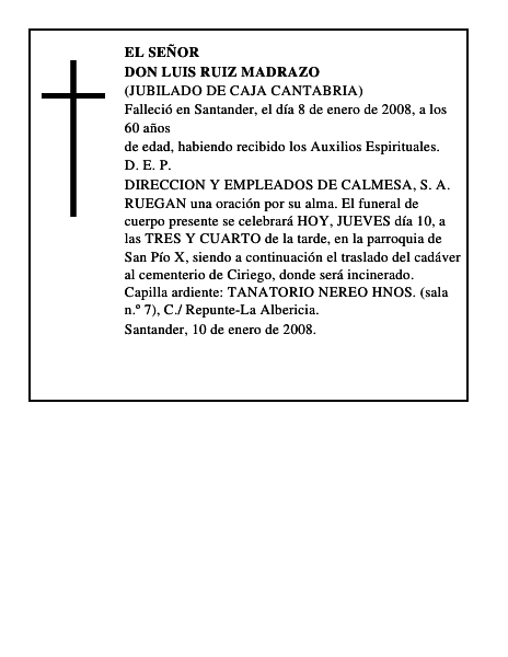 DON LUIS RUIZ MADRAZO