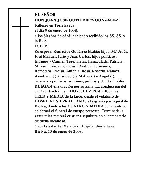 DON JUAN JOSE GUTIERREZ GONZALEZ