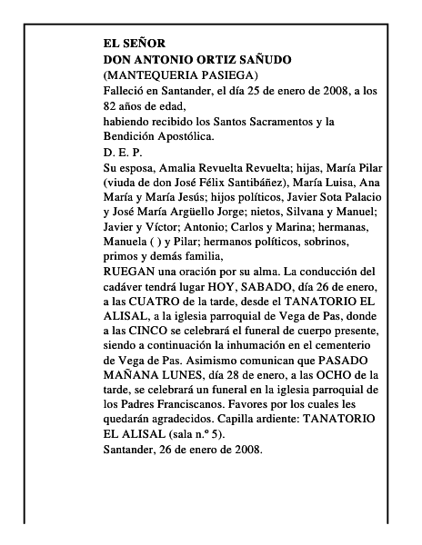 DON ANTONIO ORTIZ SAÑUDO